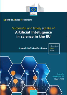 Successful and timely uptake of Artificial Intelligence in science in the EU