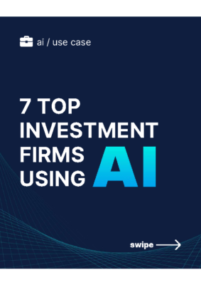 7 Top Investment Firms Using AI