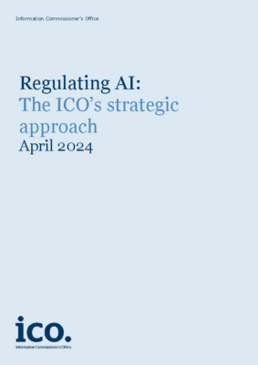 Regulating AI: The ICO’s strategic approach