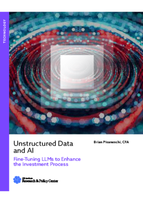Unstructured Data and AI – Fine-Tuning LLMs to Enhance the Investment Process
