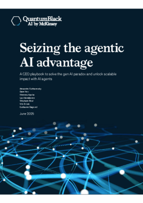 Seizing the agentic AI advantage