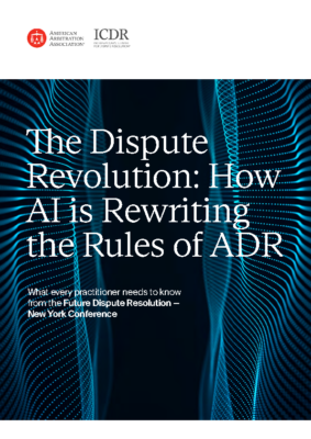 How AI is re-writing the rules of dispute resolution